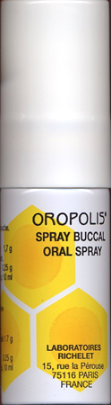 Oropolis' spray buccal